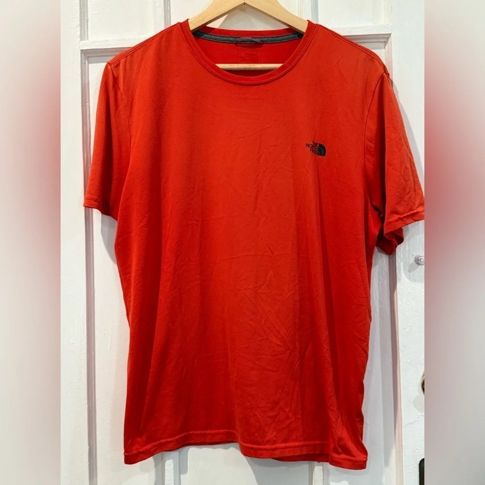 The North Face Vibrant Orange Tee